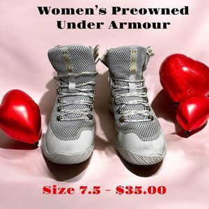 Under Armour Womens Highlight Ace 2.0  White Basketball Shoes Size 7.5